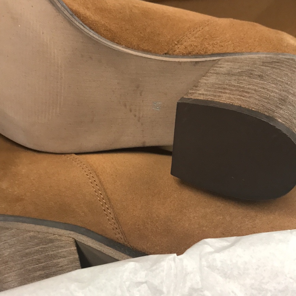Rebels Zira Tan Buckled Suede Booties - Picture 3 of 3